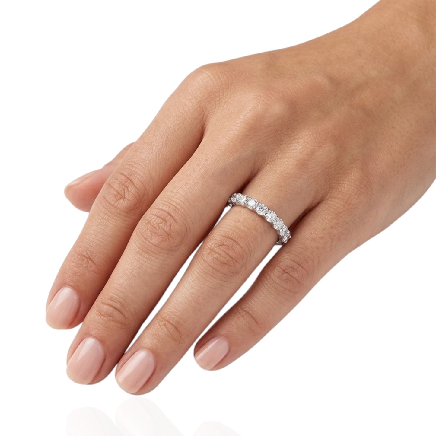 Sterling Silver Ring CZ Stone RCZ932