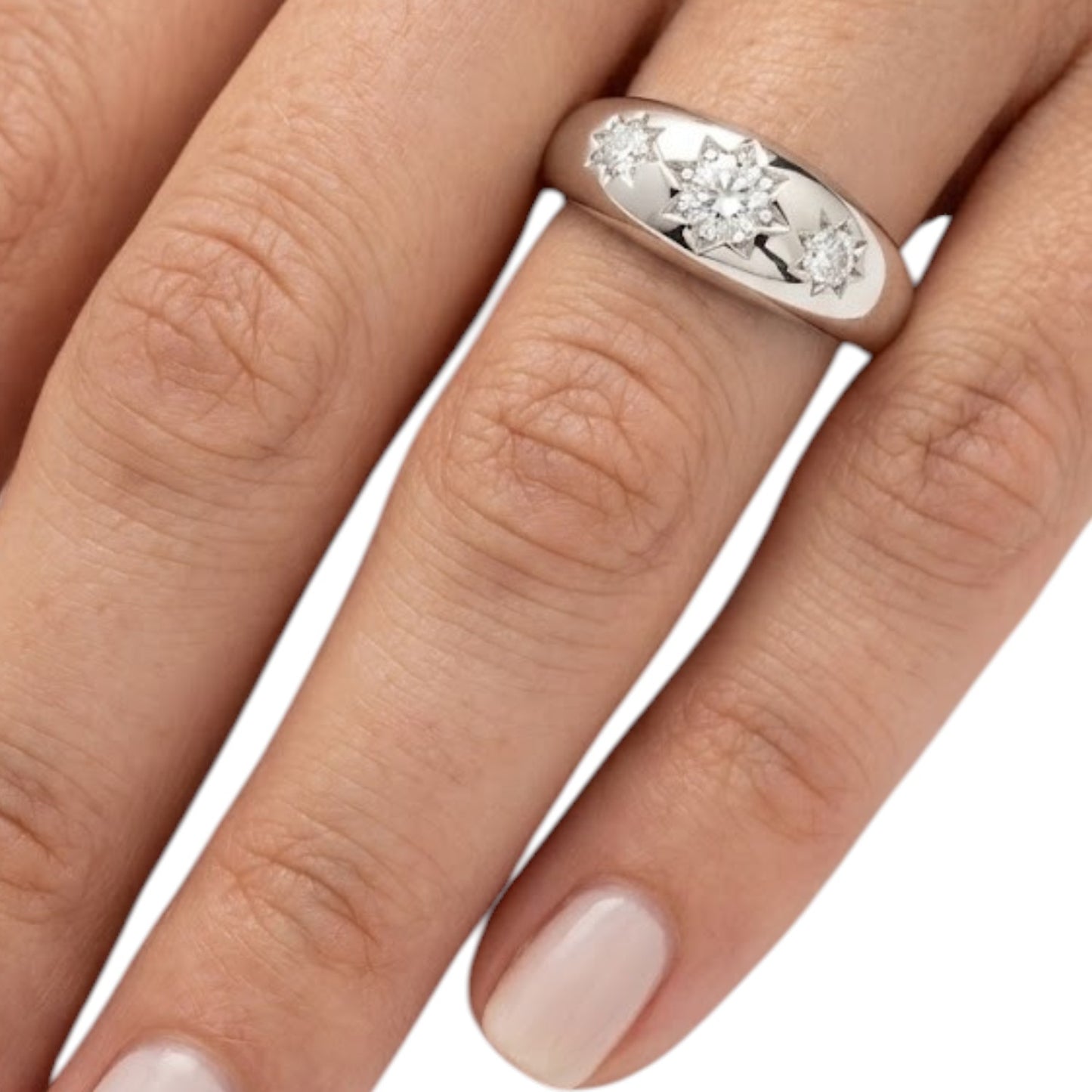 Sterling Silver Ring CZ Stone RCZ0693501