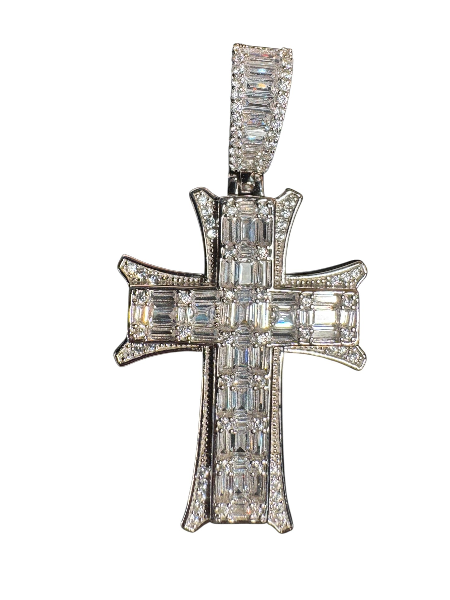Sterling Silver Cross Pendant MPCZ905