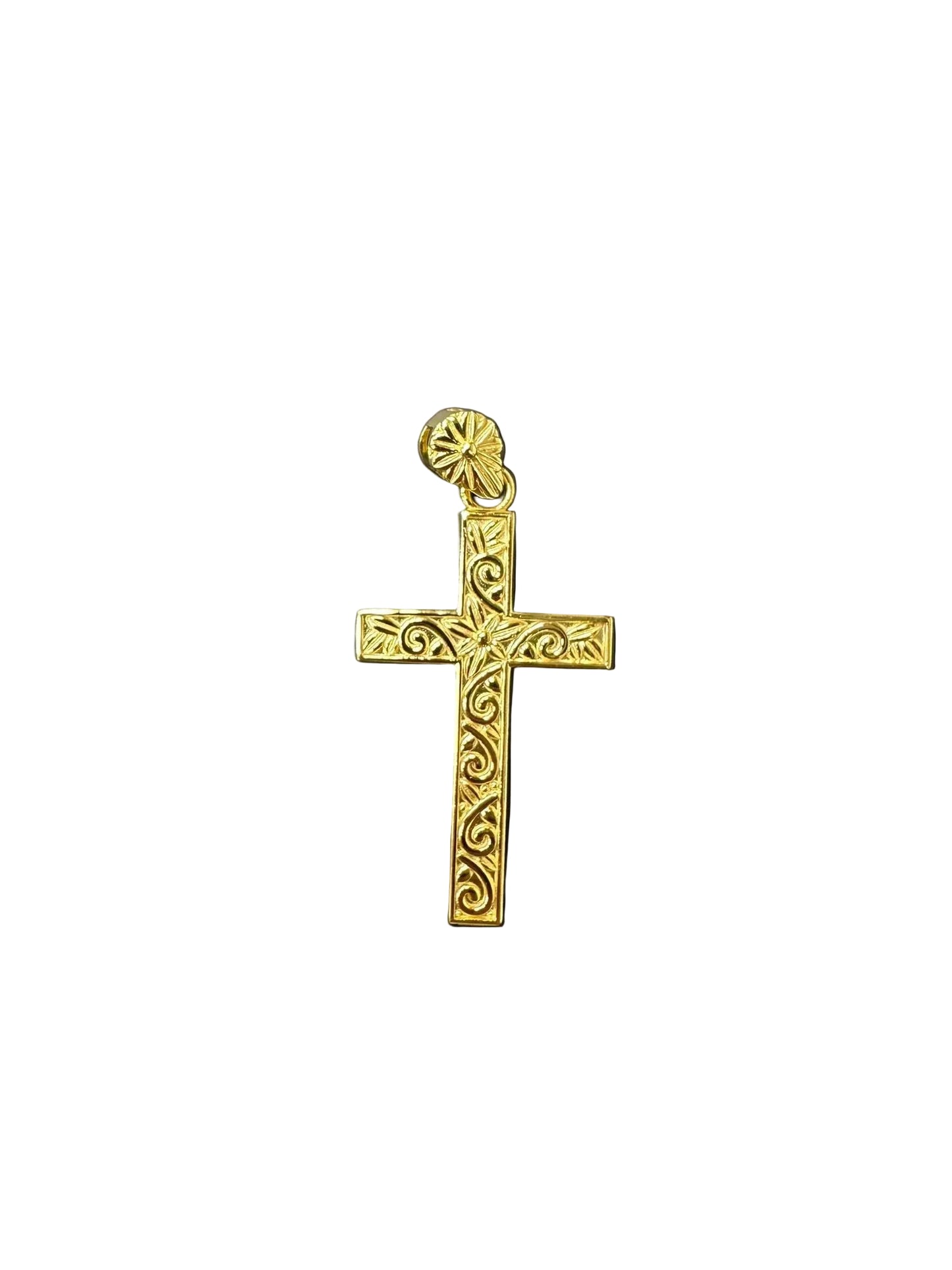 Sterling Silver Cross Pendant PCZ10001