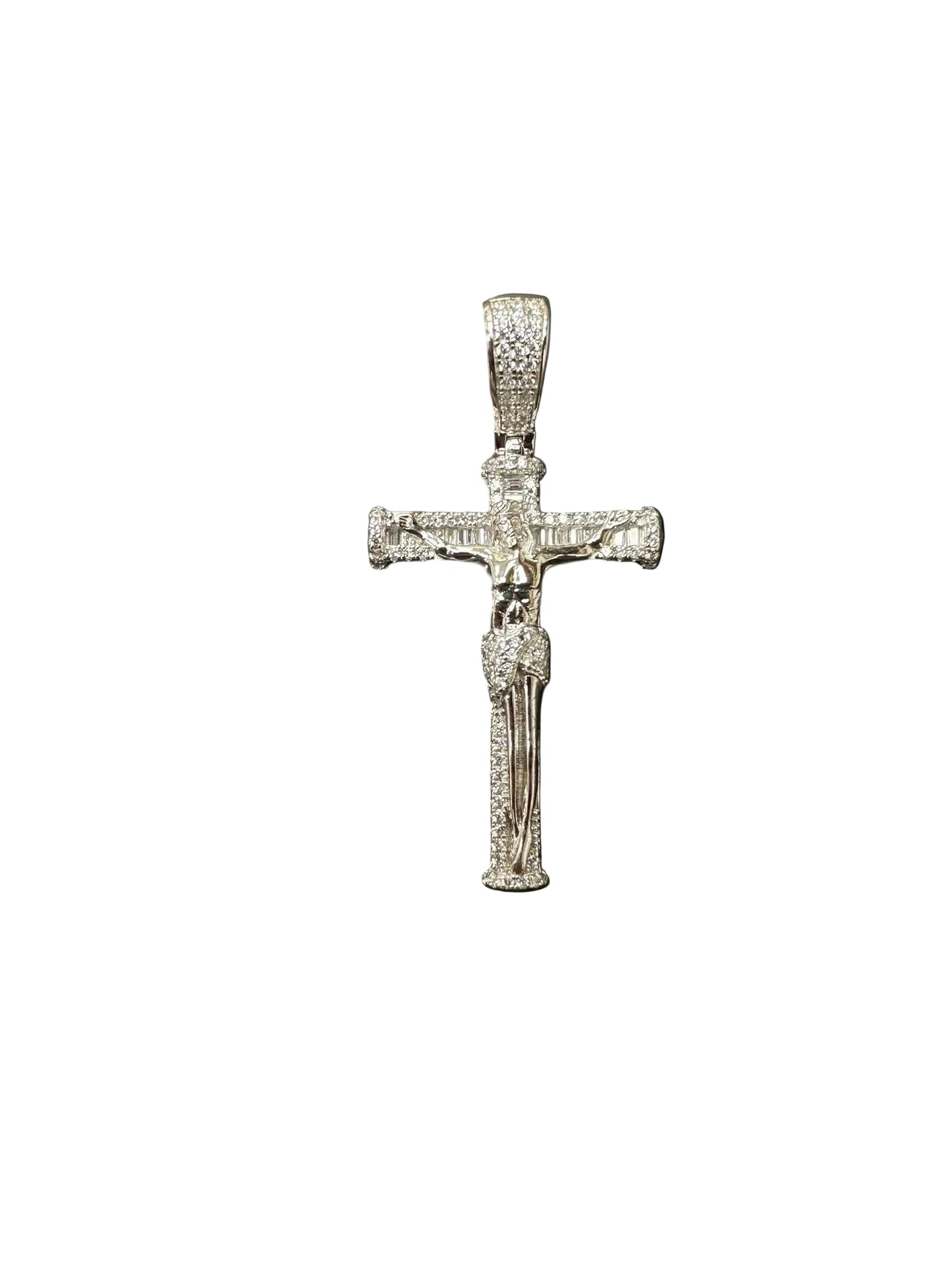 Sterling Silver Cross Pendant PCZ10003