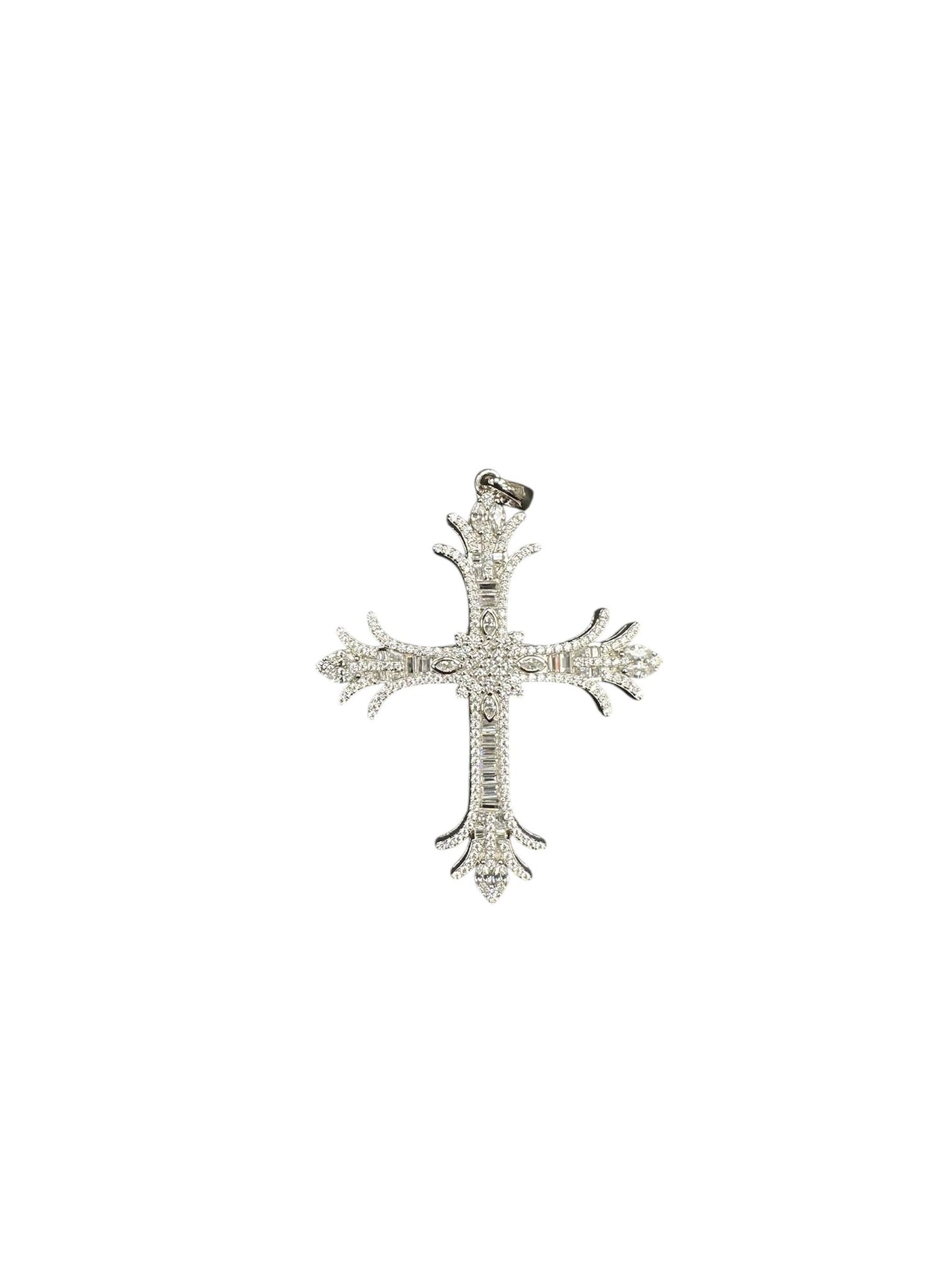 Sterling Silver Cross Pendant PCZ1010