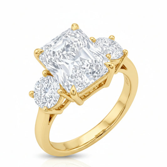 Sterling Silver Ring CZ Stone RCZD512