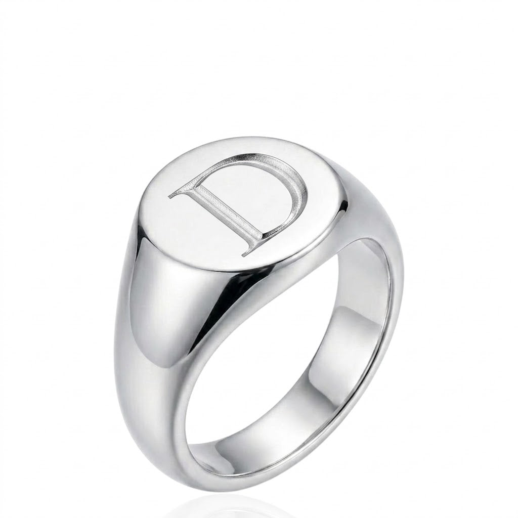 Sterling Silver Signet Ring RCZ0703801