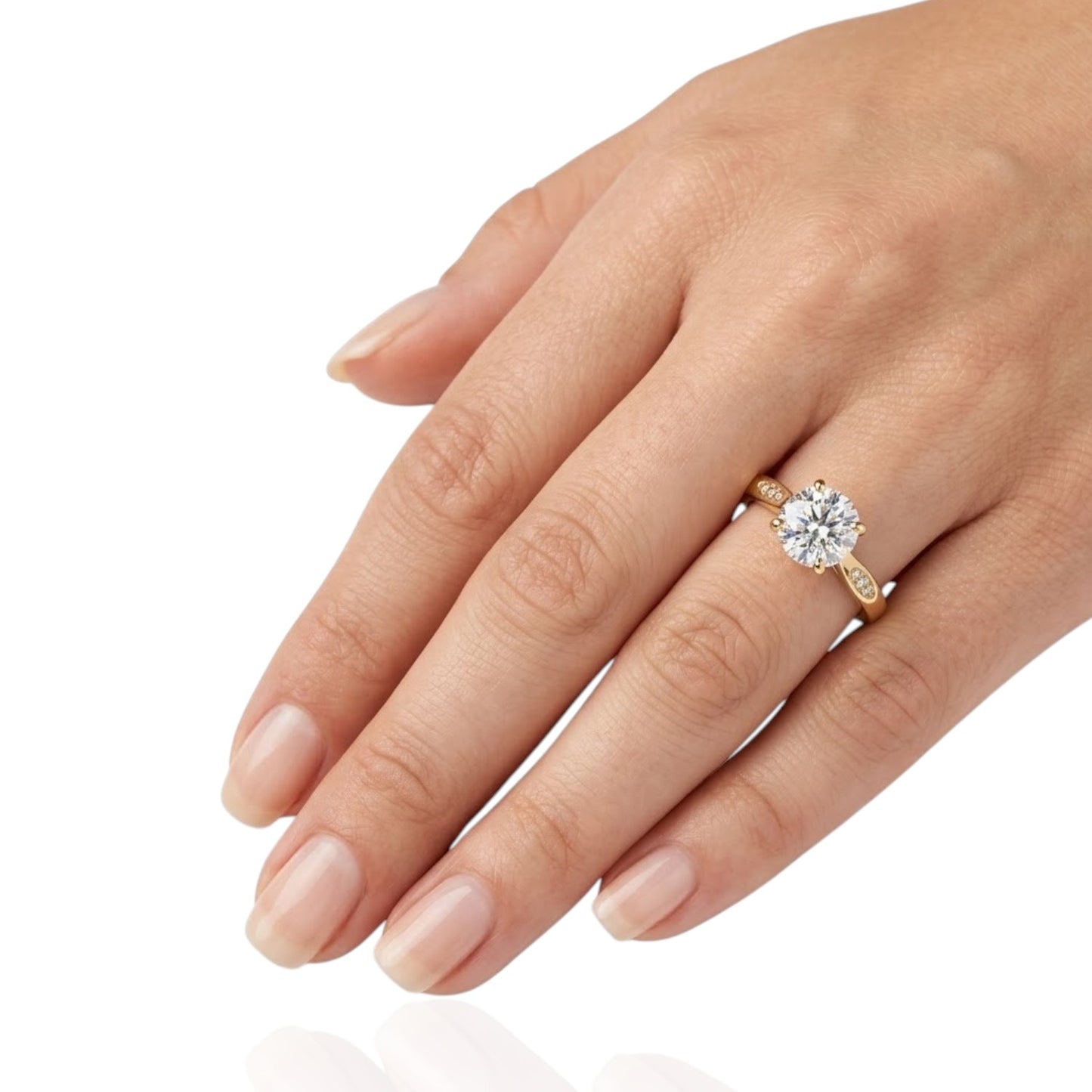 Sterling Silver Ring CZ Stone RCZD516