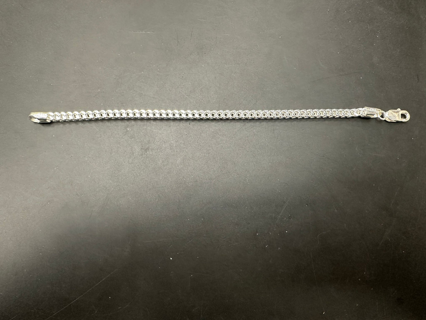 Sterling Silver 2.5 MM Franco Bracelet BC3321