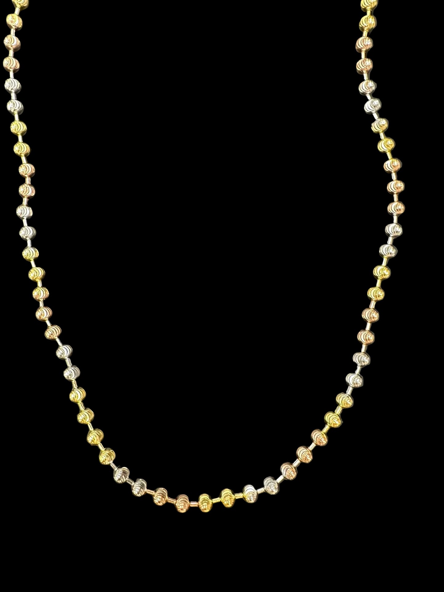 Sterling Silver 5 MM Beads Chain CHN3368