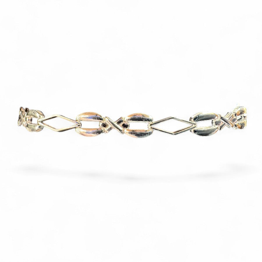 Sterling Silver 7.5" Bracelet BRCZ109