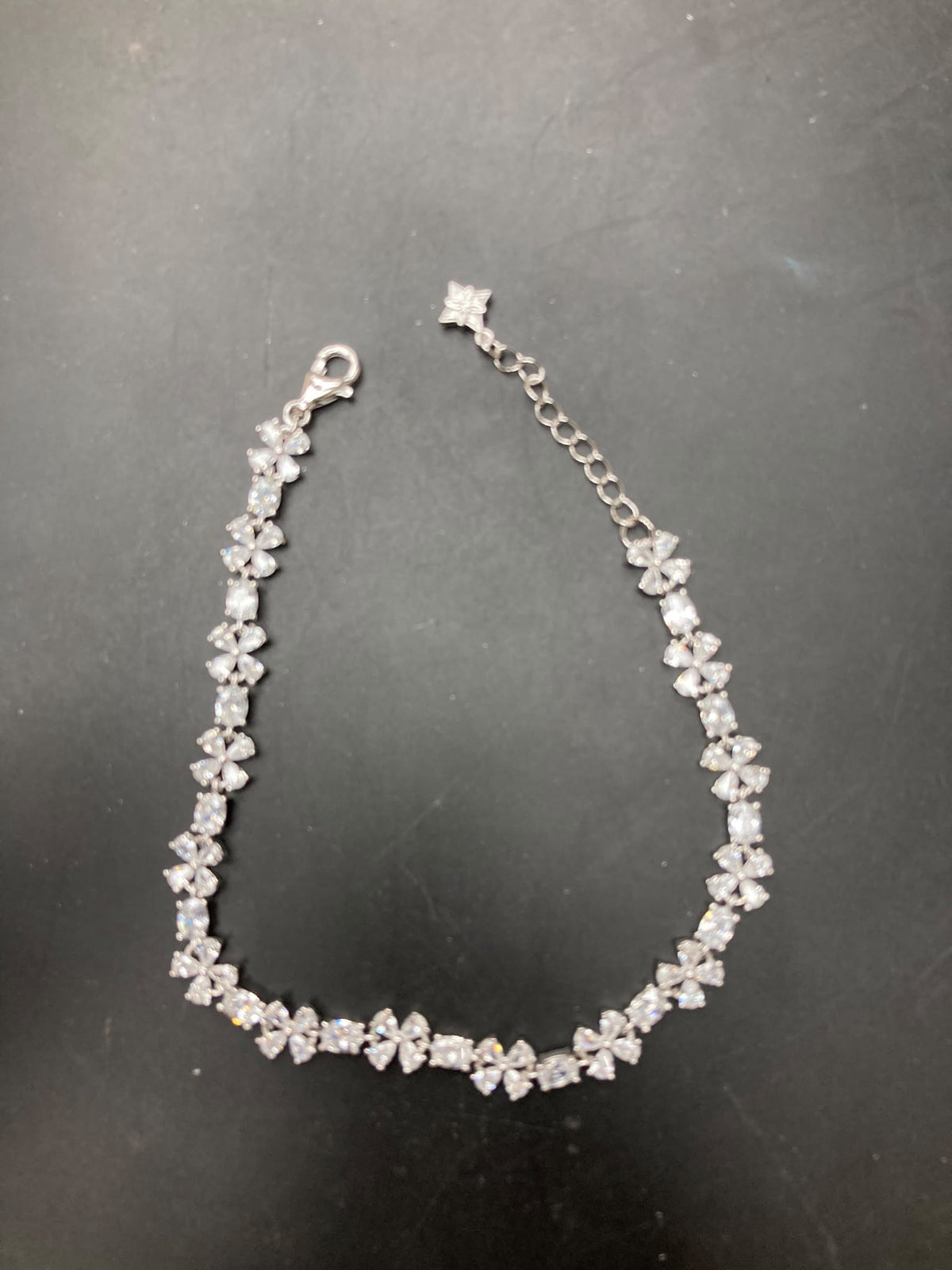 Sterling Silver Cz Bracelet BRCZ2601326