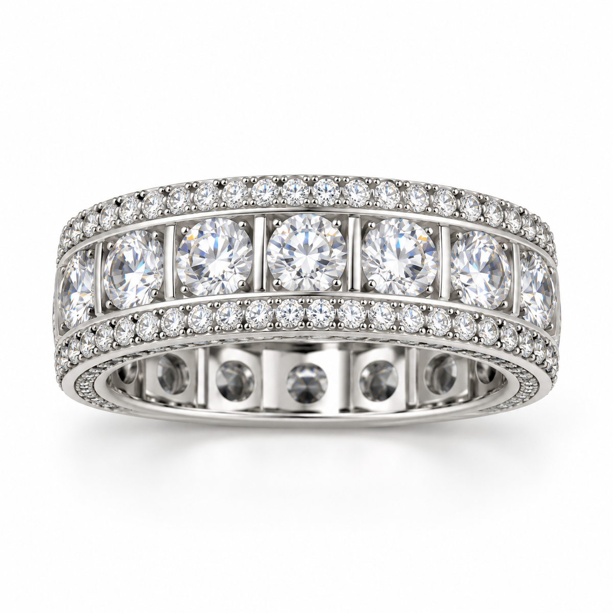 Sterling Silver Ring CZ Stone