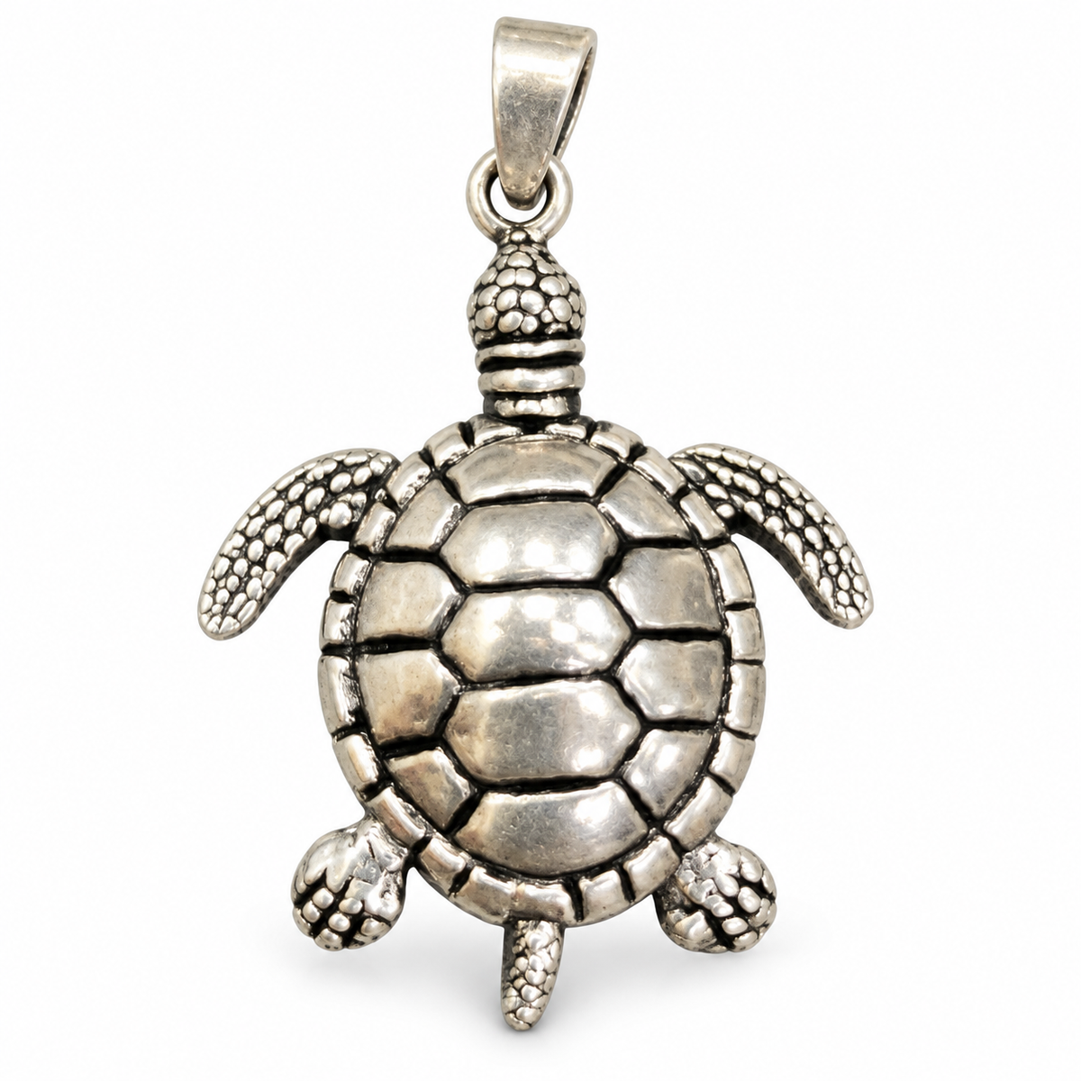 Sterling Silver Turtle Pendant PN250870019