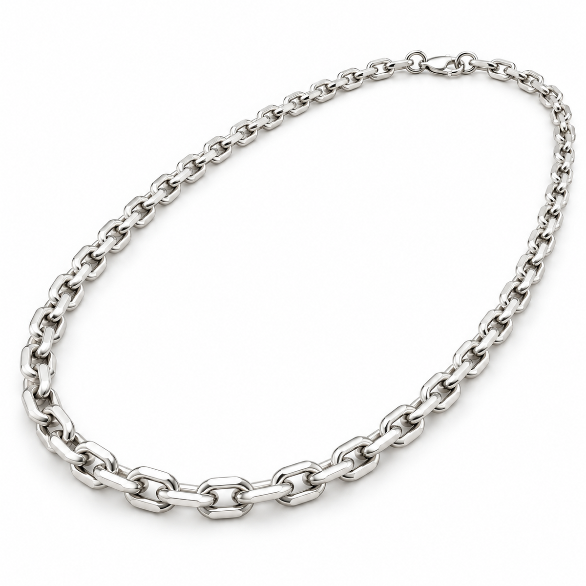 Sterling Silver 24" Diamond-Cut Trace Chain CHN1204