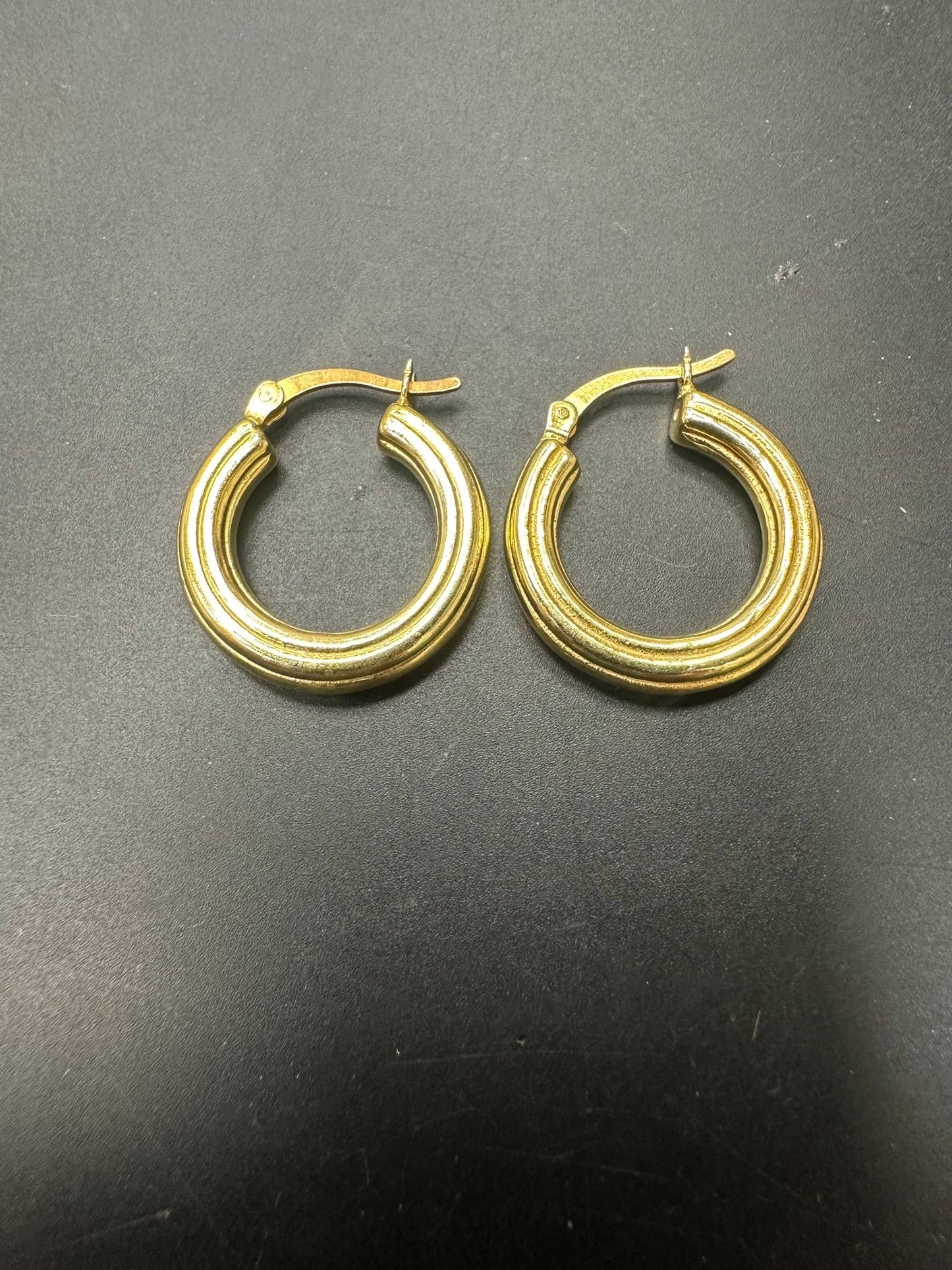 Sterling Silver Plain Earring ECZ100112