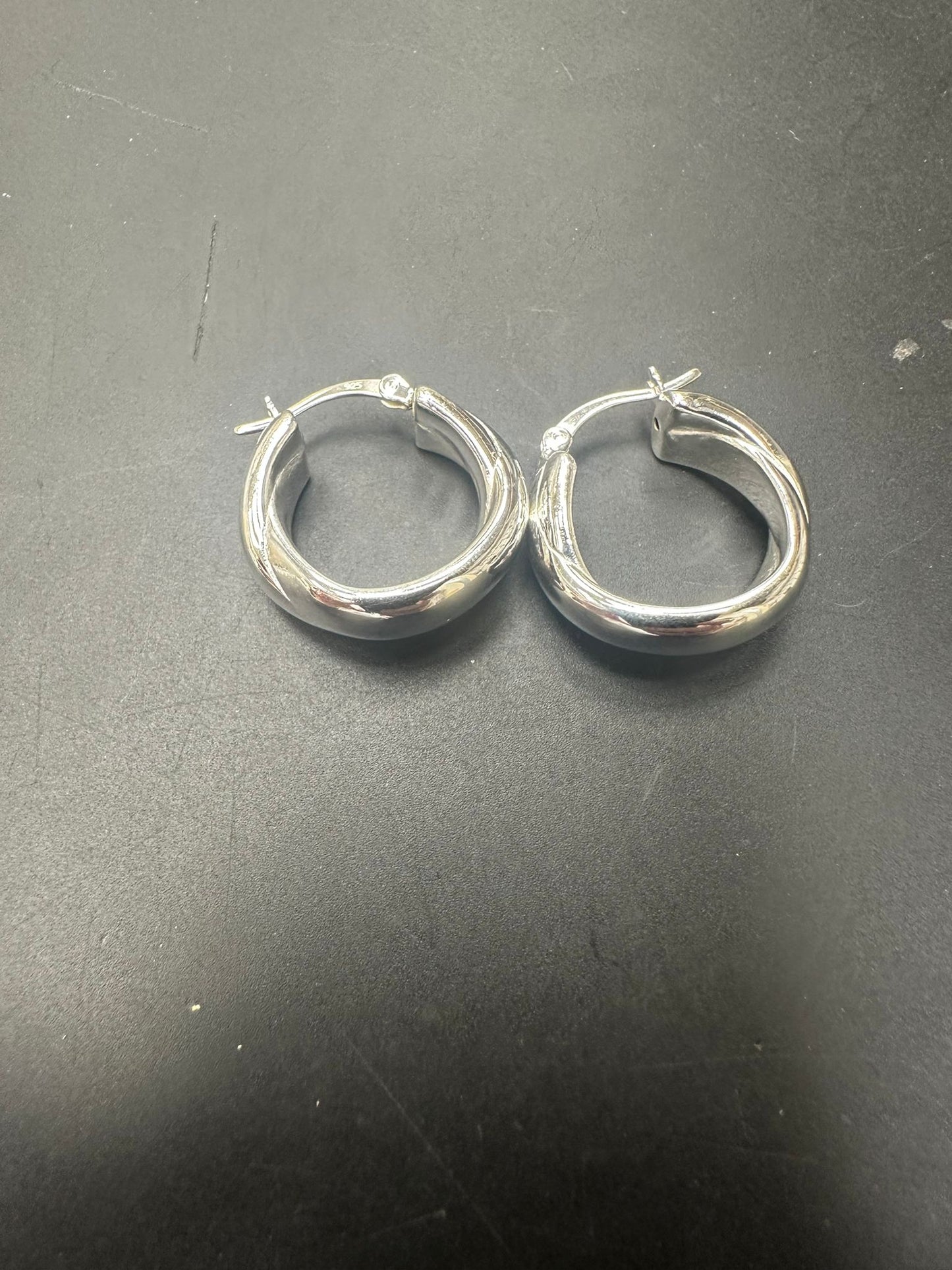 Sterling Silver Round Earring ECZ100114Y