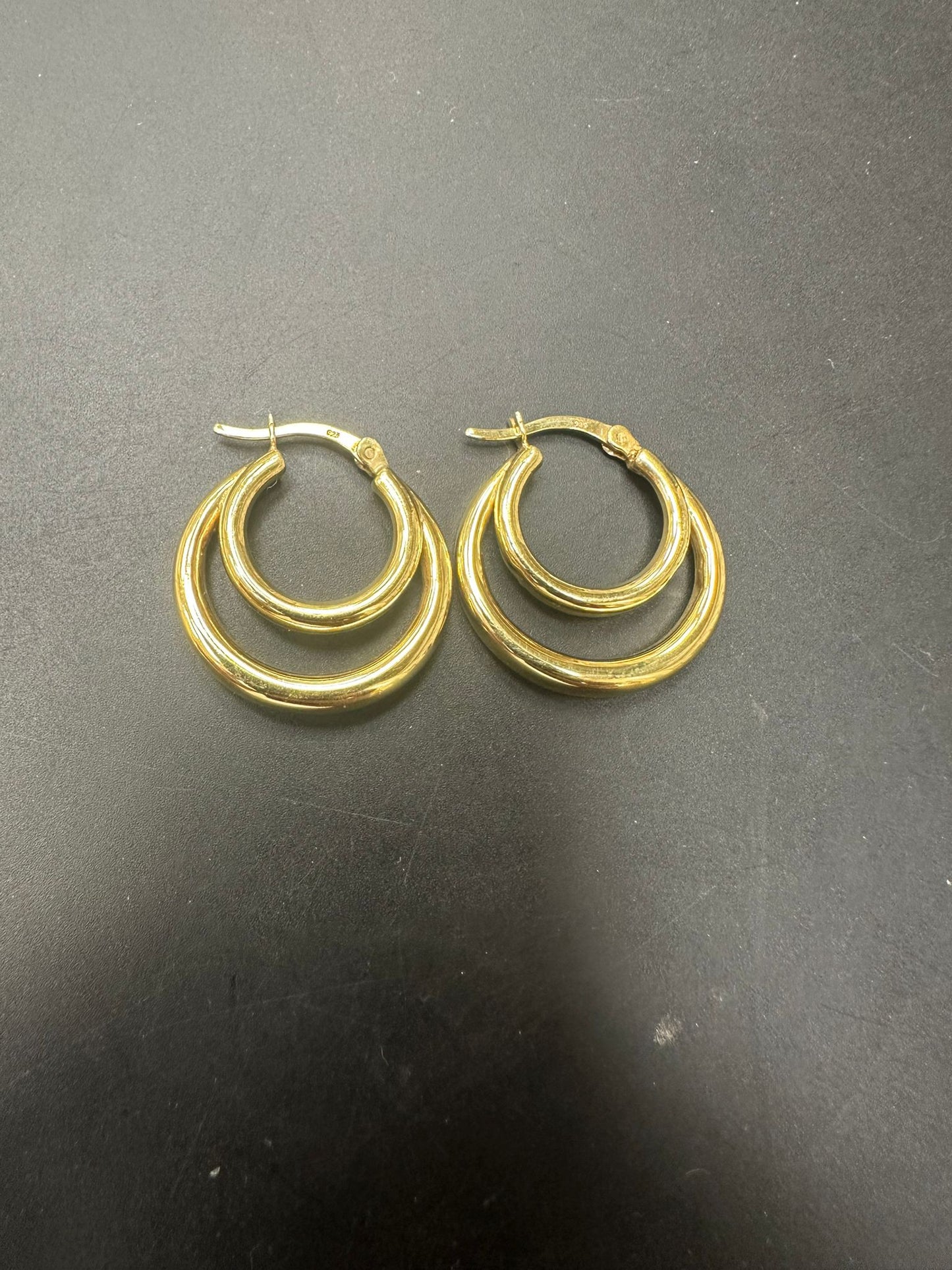 Sterling Silver Round Earring ECZ100120