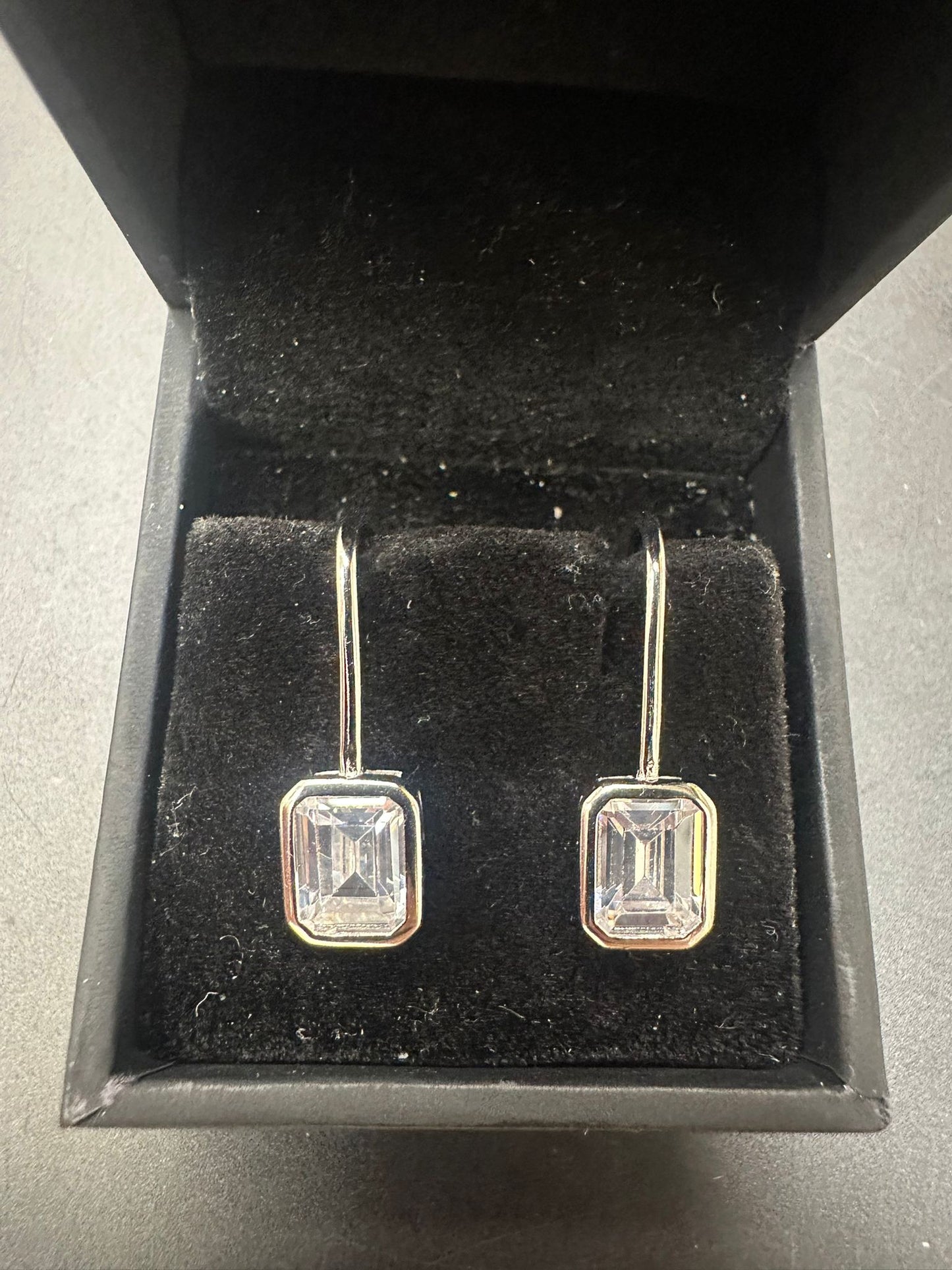 Sterling Silver Earring CZ Stud ECZ10013
