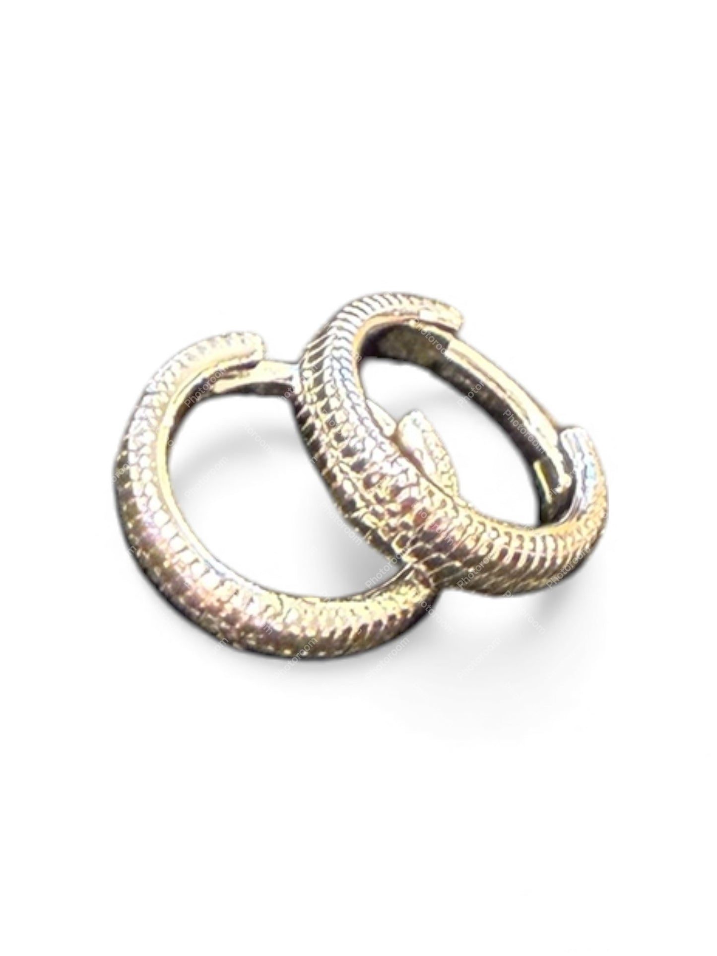 Sterling Silver Round Earring CZ Stone ECZ10027