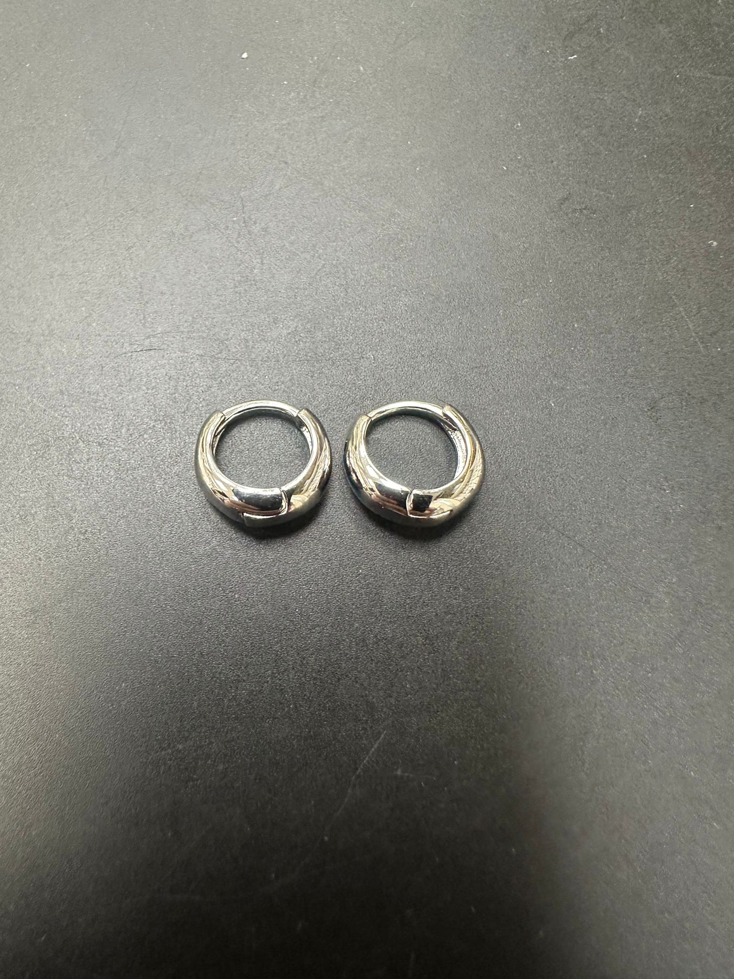 Sterling Silver Round Earring ECZ10045