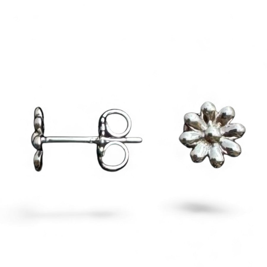 Sterling Silver Stud Earring CZ Stone ECZ1330