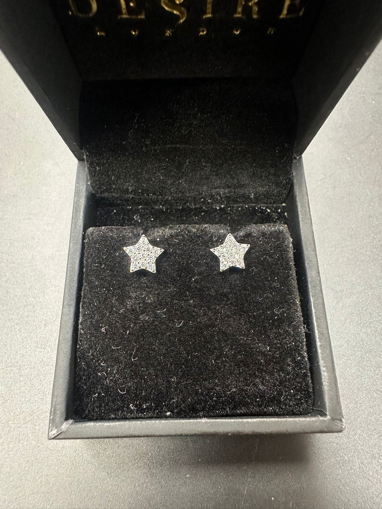 Sterling Silver Stud Earring CZ Stone ECZ1362