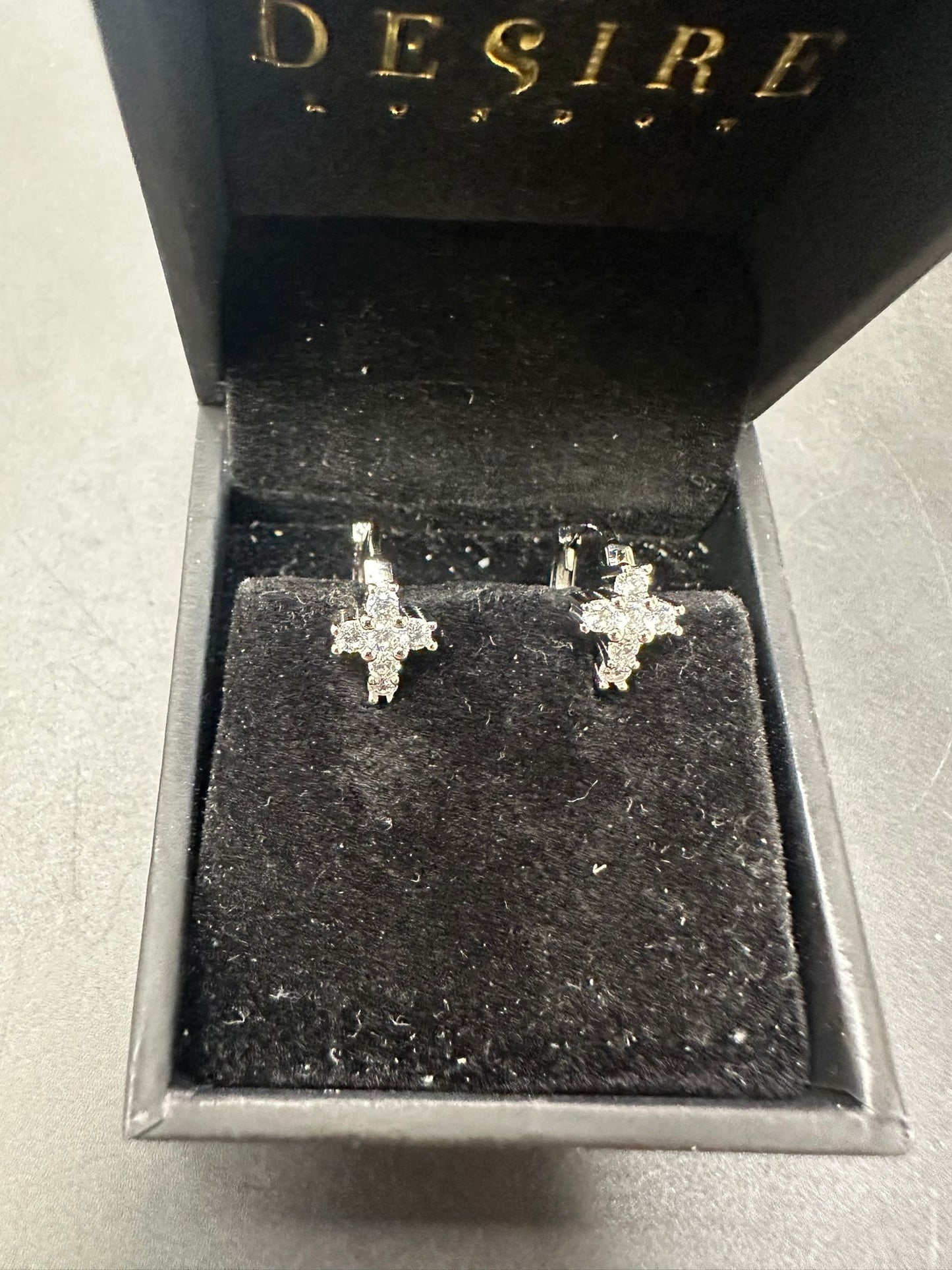 Sterling Silver Earring CZ Stone ECZ3010