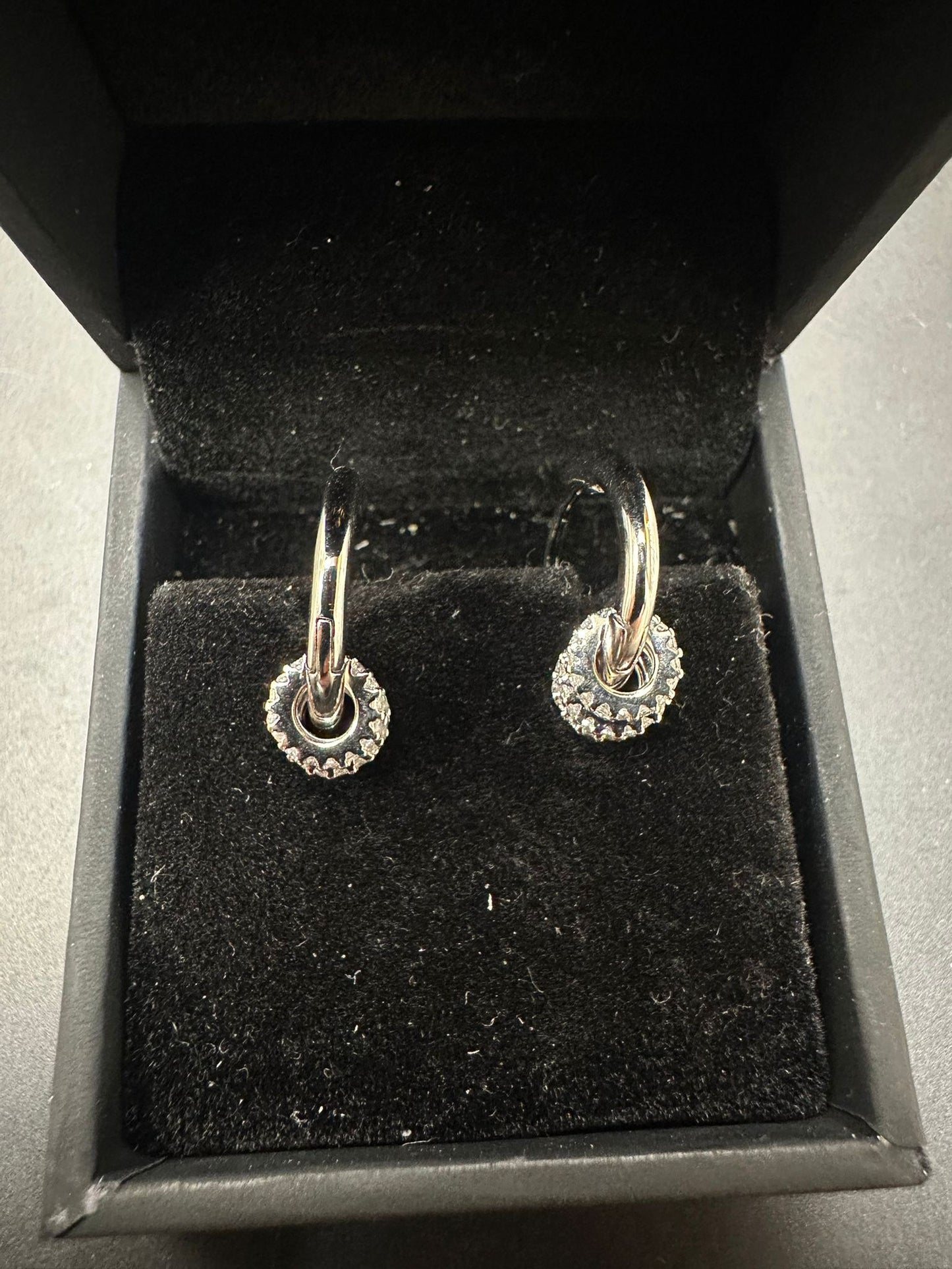 Sterling Silver Earring CZ Stone ECZ3015