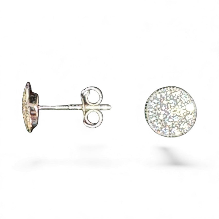 Sterling Silver Stud Earring CZ Stone ECZ304