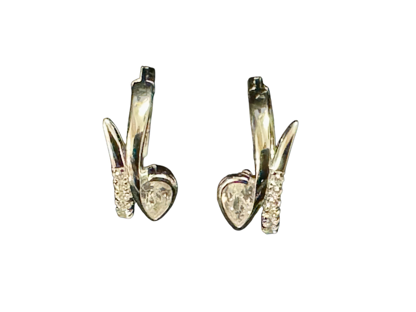 Sterling Silver Earring CZ Stone ECZ6105