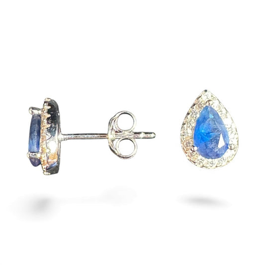 Sterling Silver Stud Earring CZ Stone ECZ6680