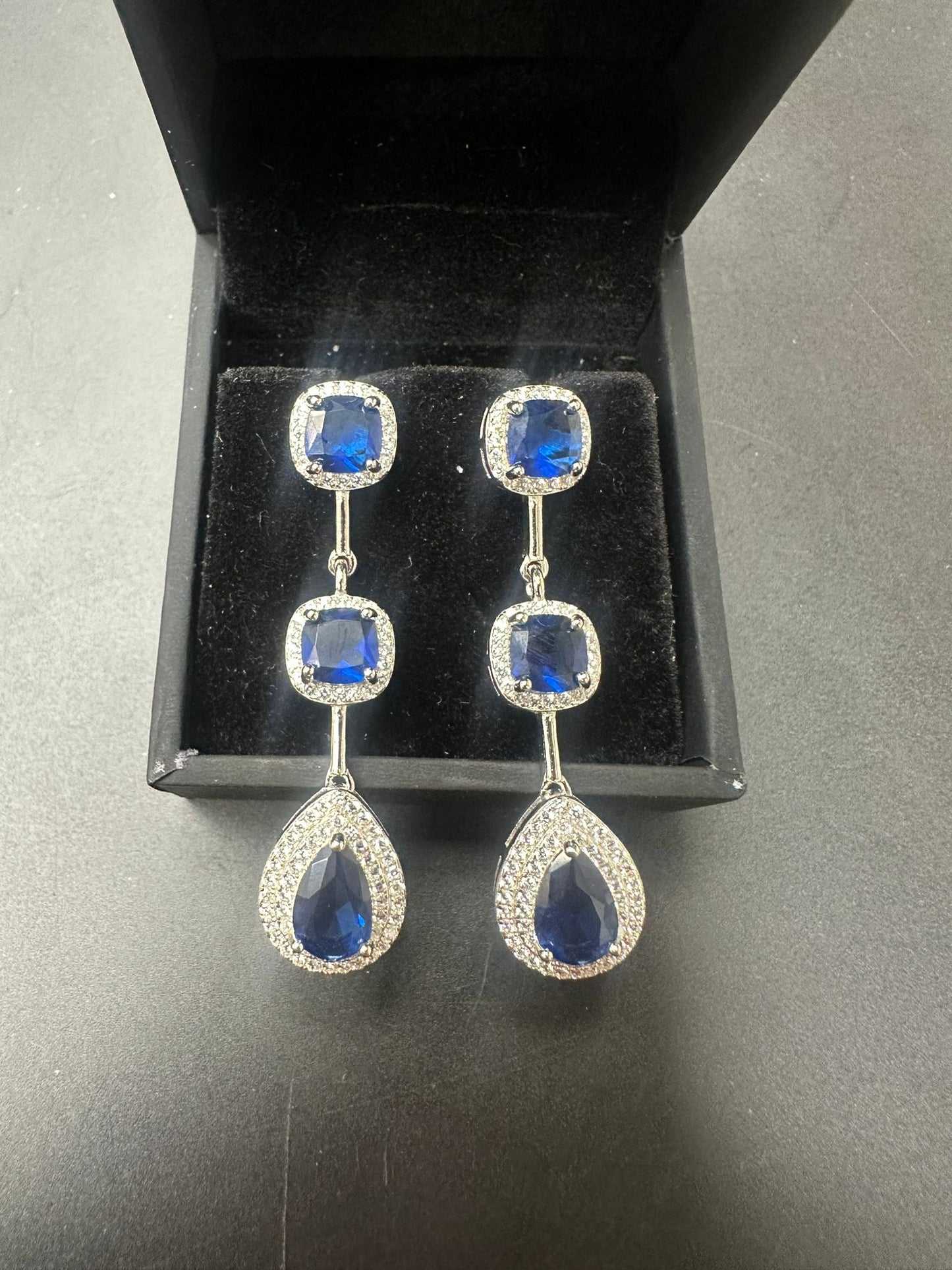 Sterling Silver Earring CZ Stone ECZ9550