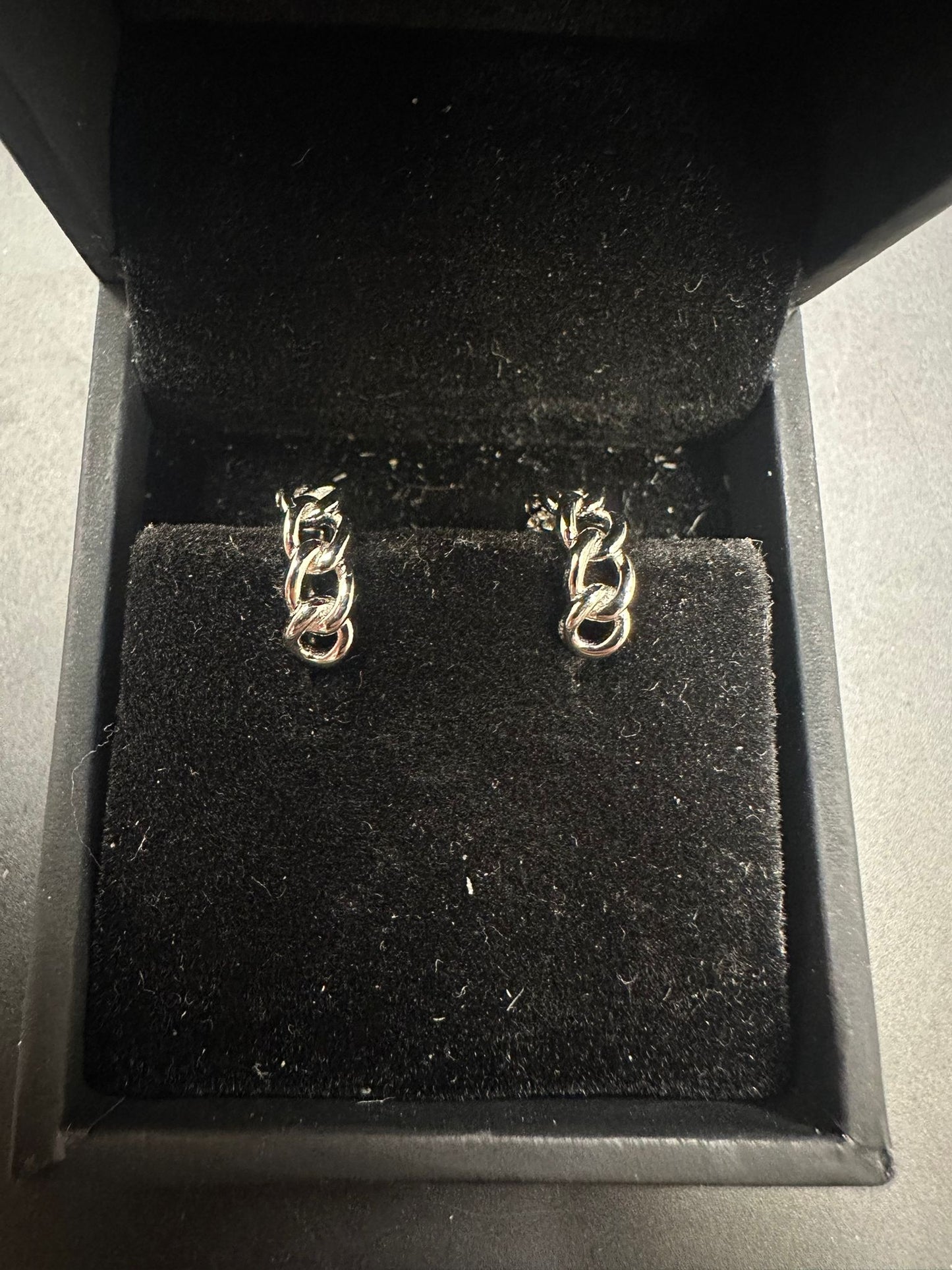 Sterling Silver Round Earring ECZ9836