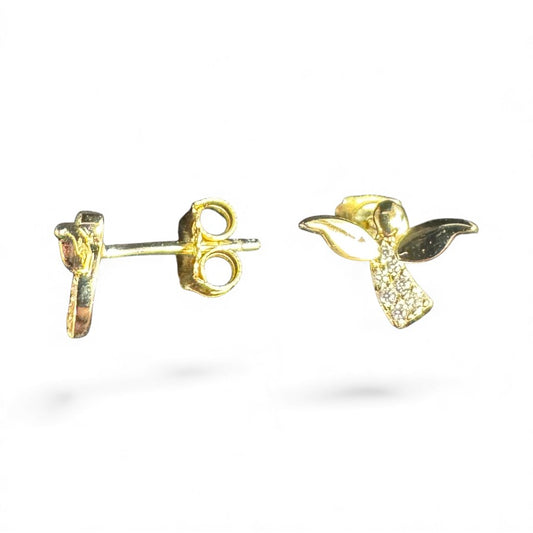 Sterling Silver Stud Earring CZ Stone ECZ9907