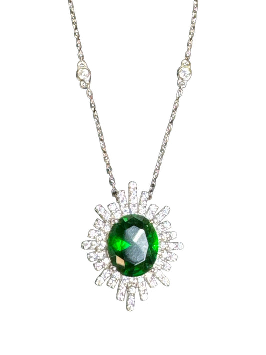 Sterling Silver Necklace ECZCL517