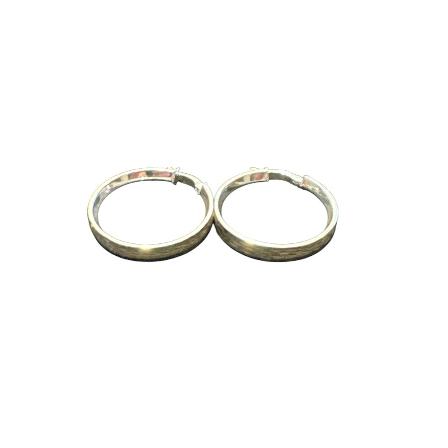 Sterling Silver Plain Earring EP001