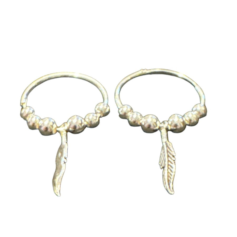 Sterling Silver Plain Earring EP002