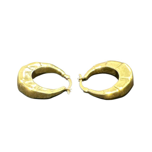 Sterling Silver Round Earring Plain EP100105