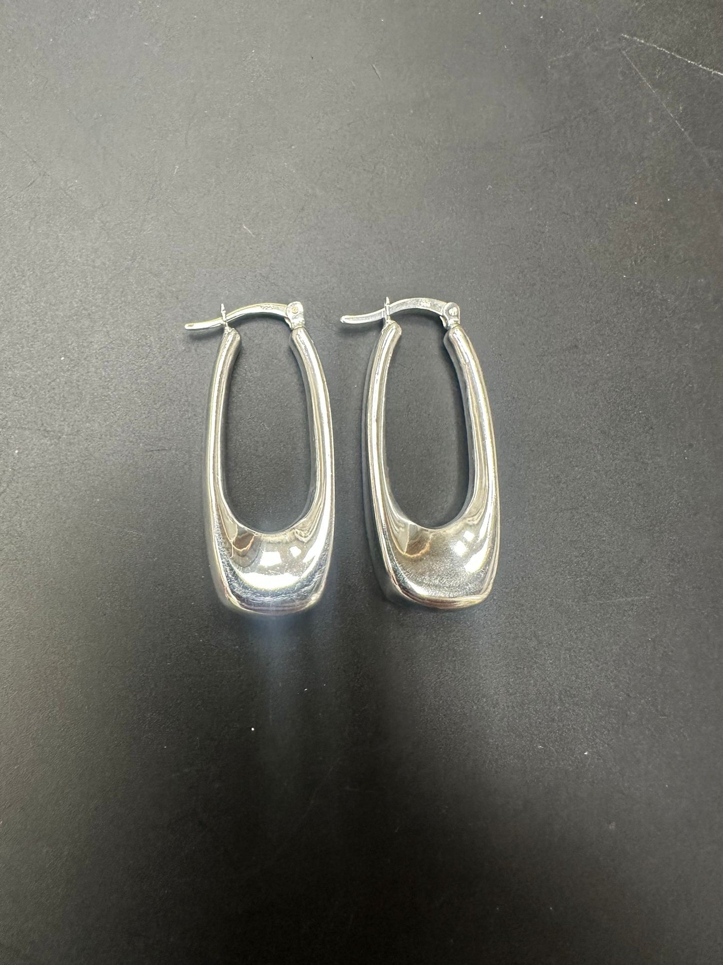Sterling Silver Plain Earring EP100122