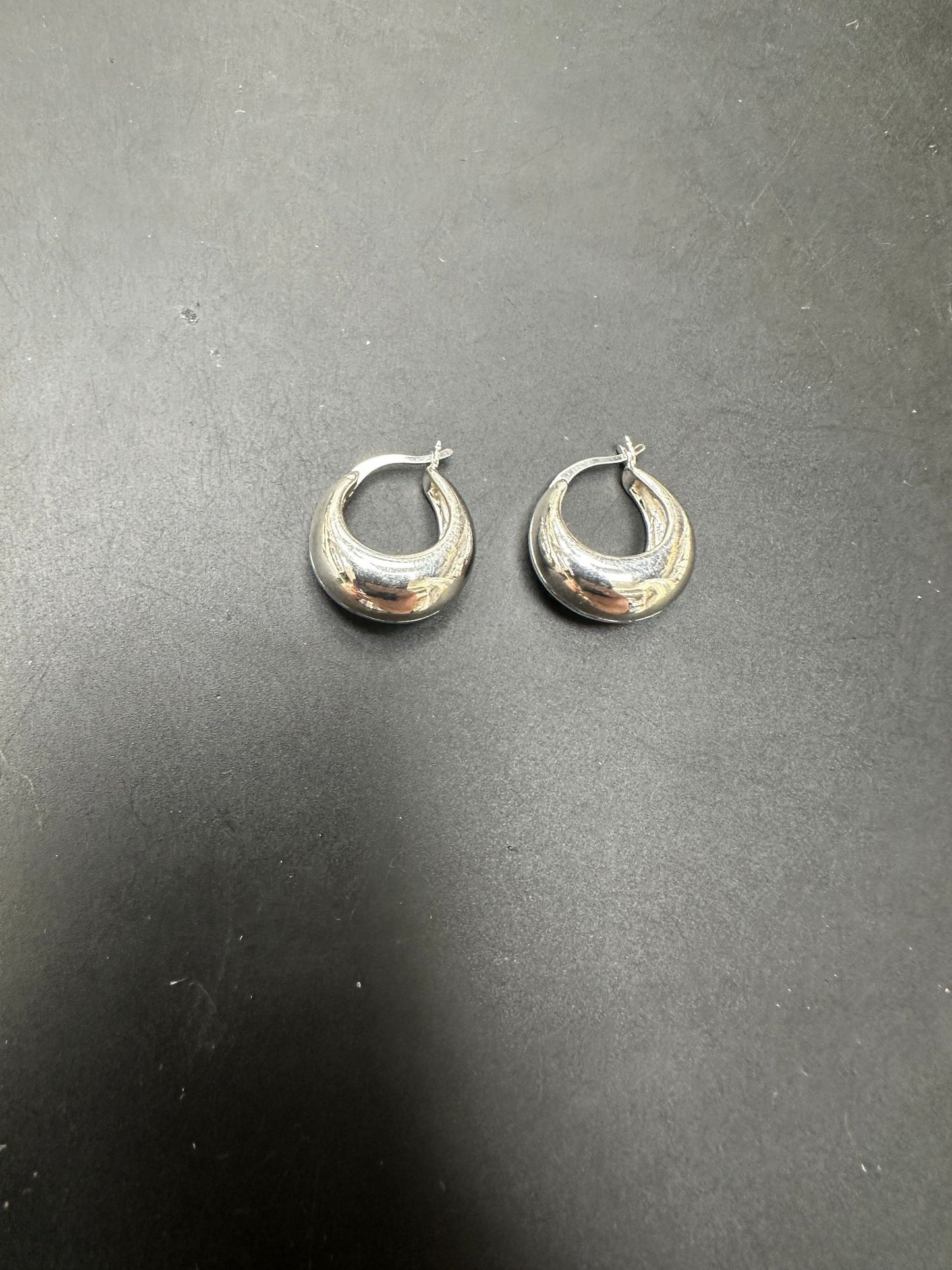 Sterling Silver Plain Earring EP100142