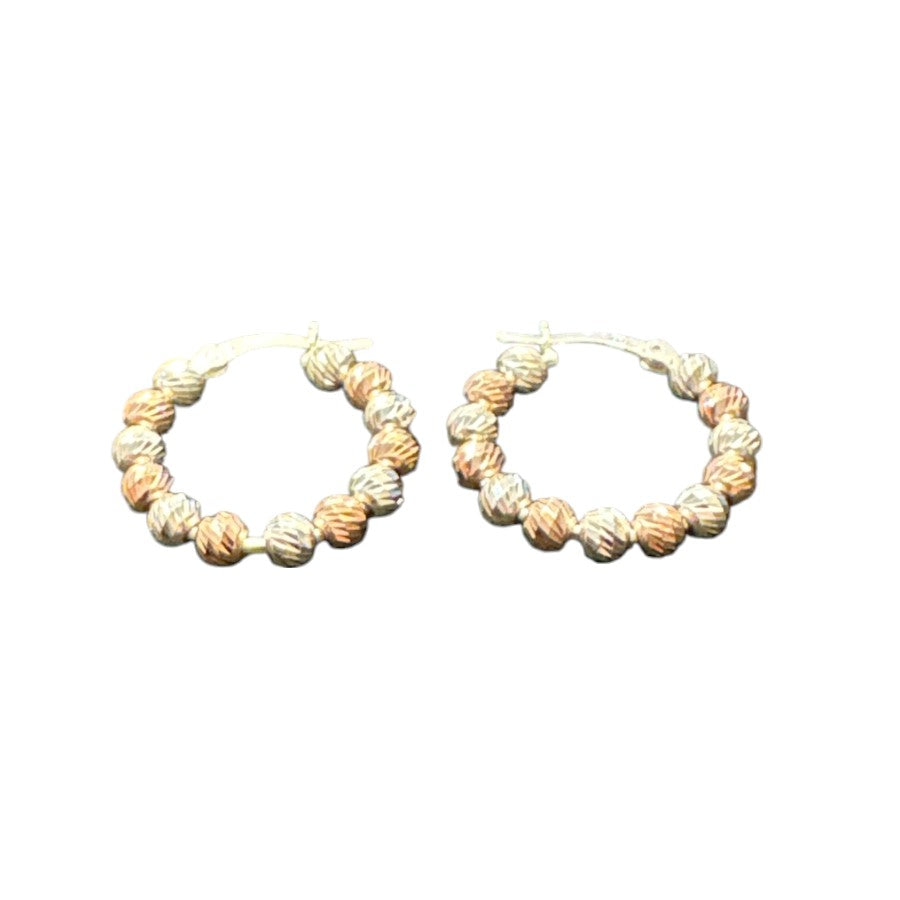 Sterling Silver Round Earring EP100620
