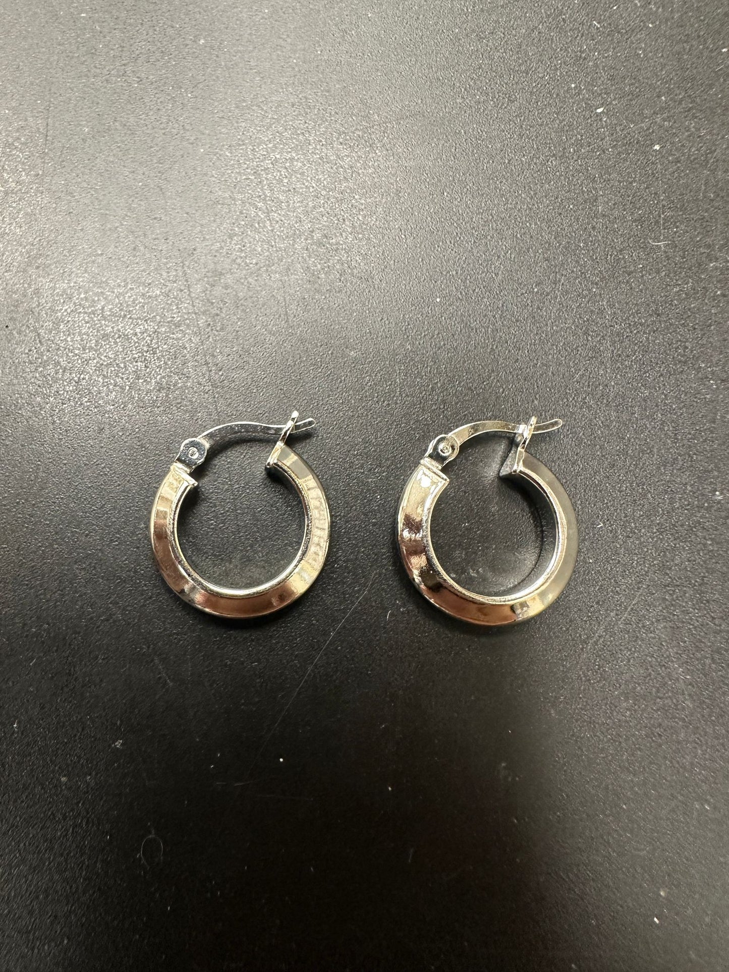 Sterlin Silver Round Earring EP10087