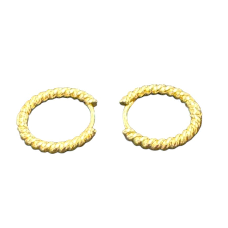 Sterling Silver Round Earring EP10159