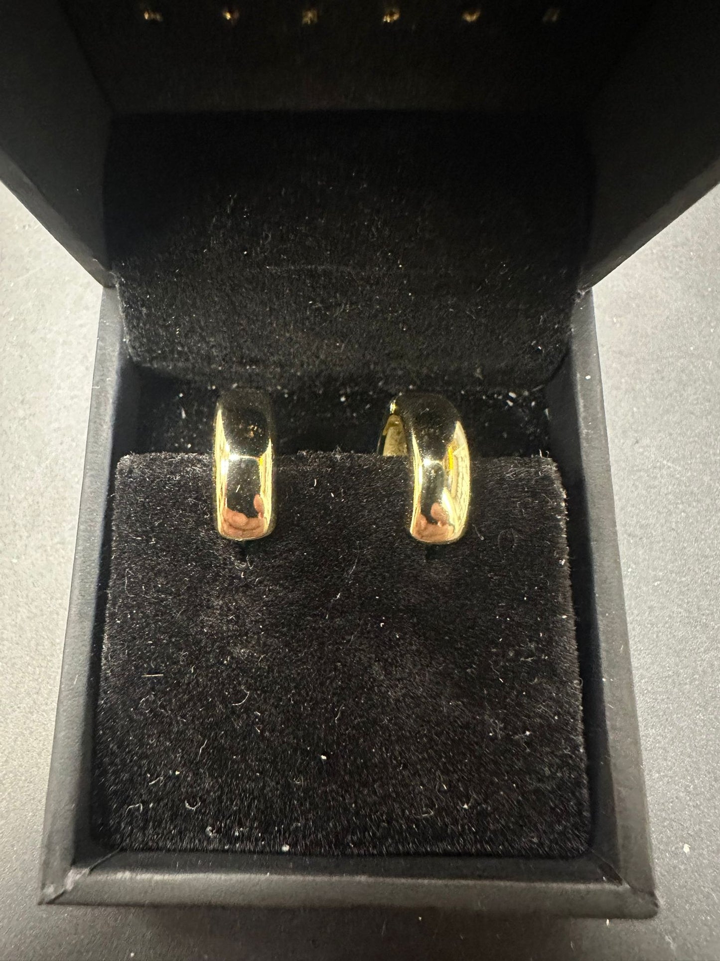 Sterling Silver Round Earring Plain EP10162