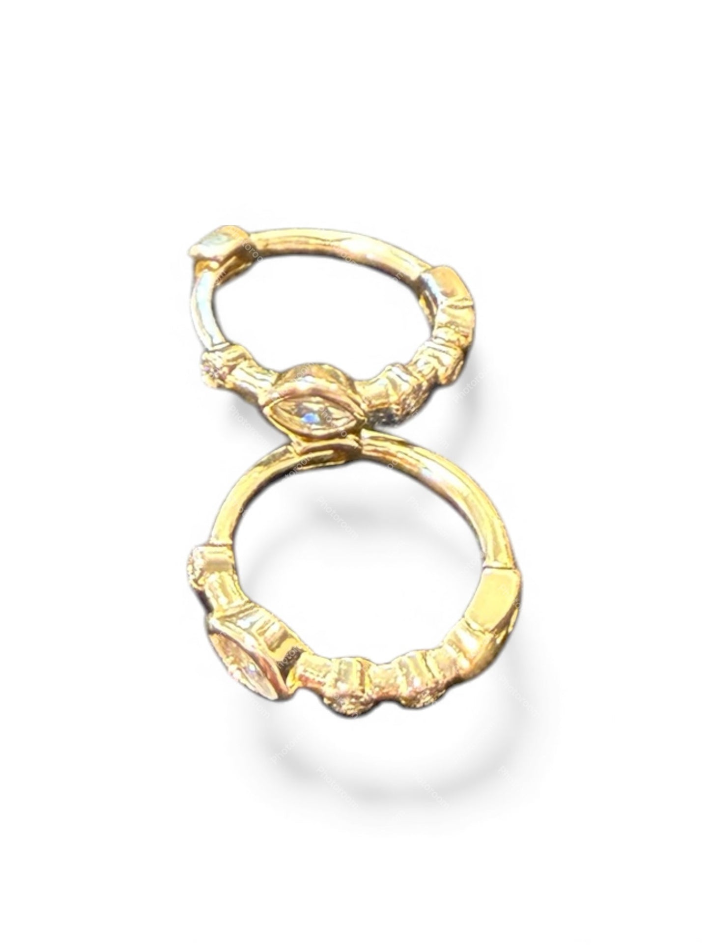 Sterling Silver Round Earring EP10164