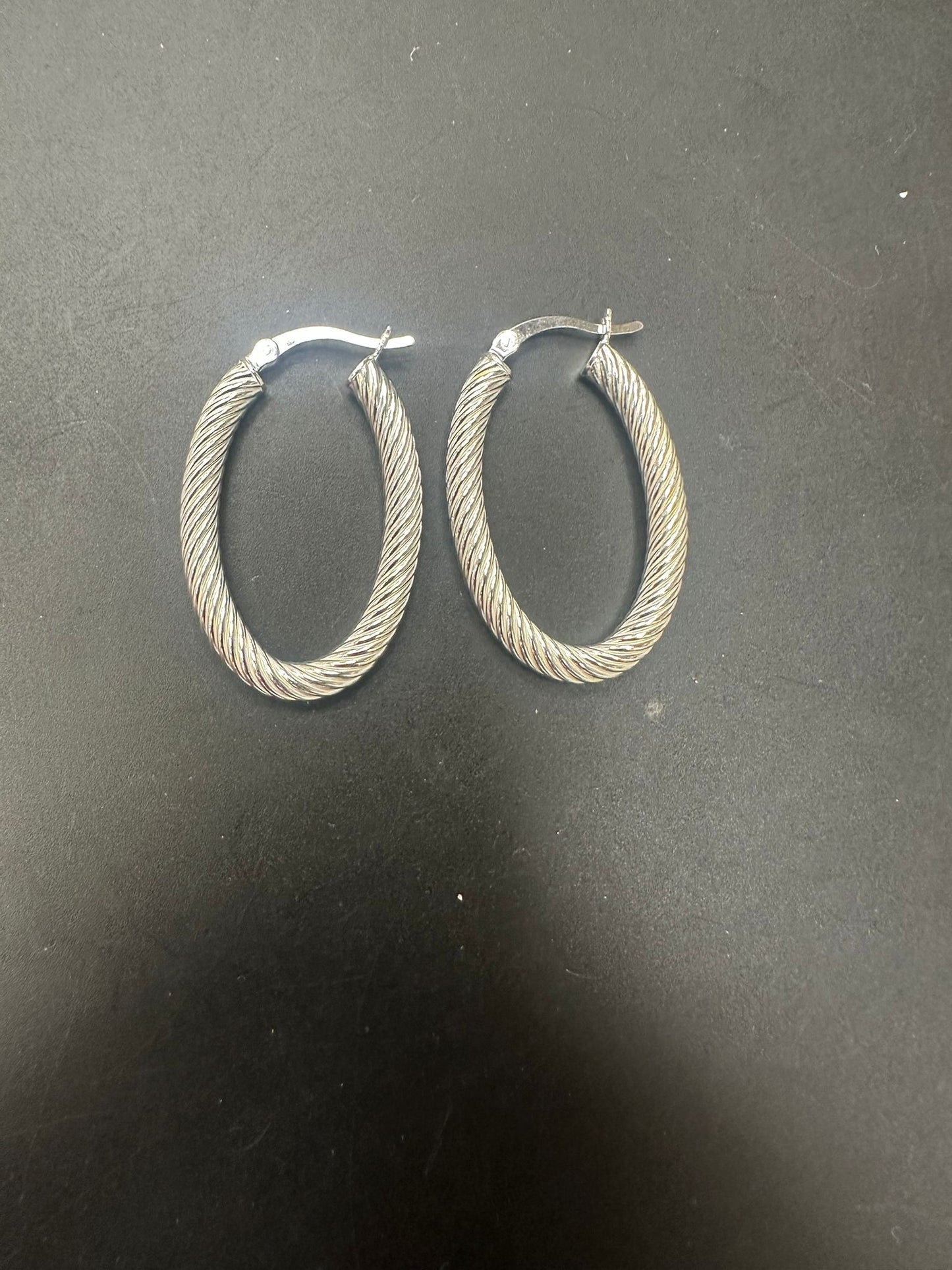 Sterling Silver Hoop Earring EP10273