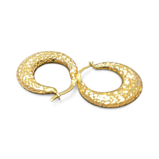 Sterling Silver Earring – Gold Plated