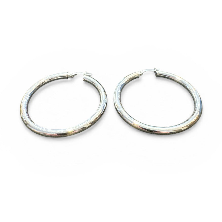 Sterling Silver Round Earring EP314