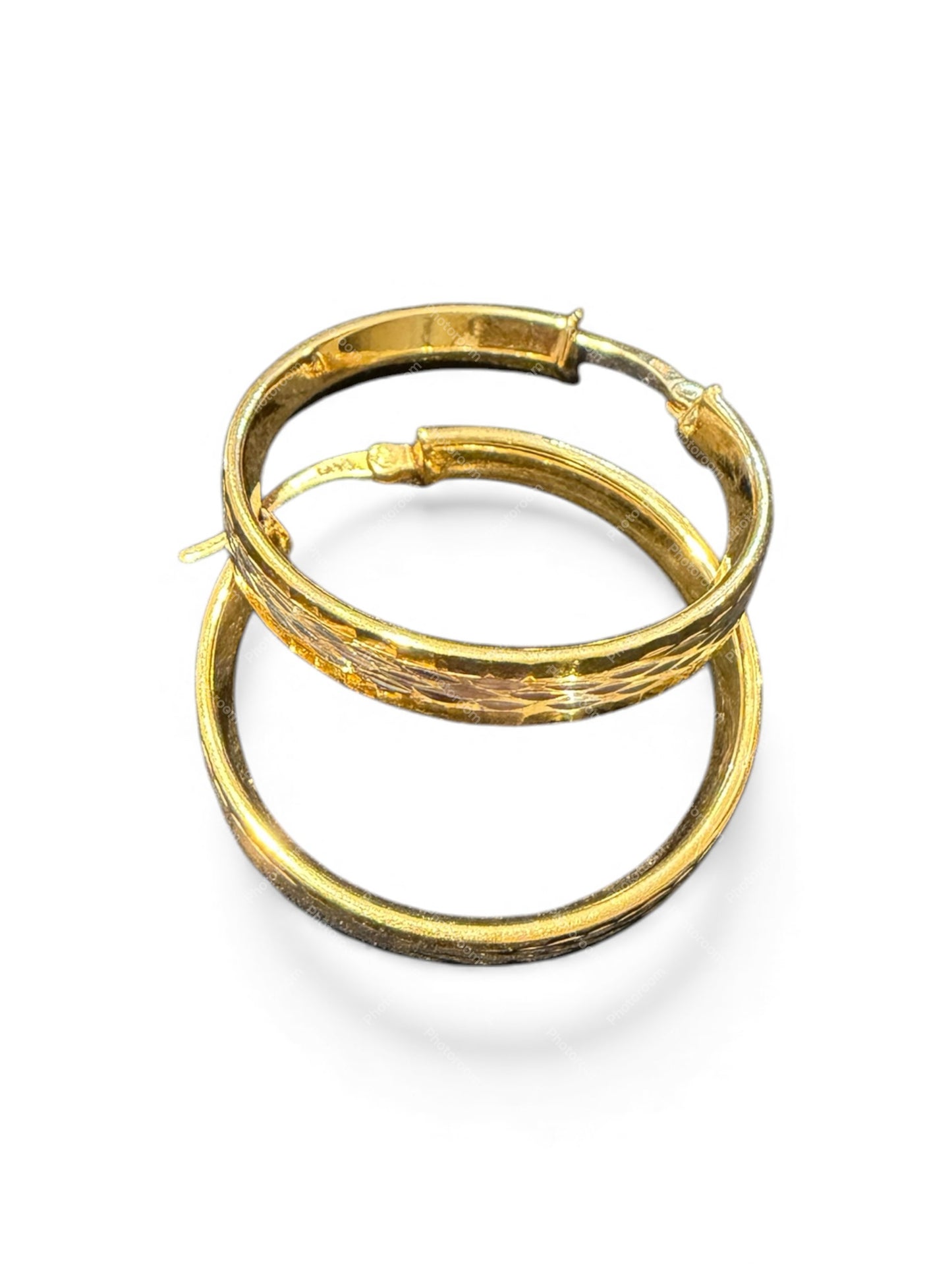 Sterling Silver Round Earring EP3301