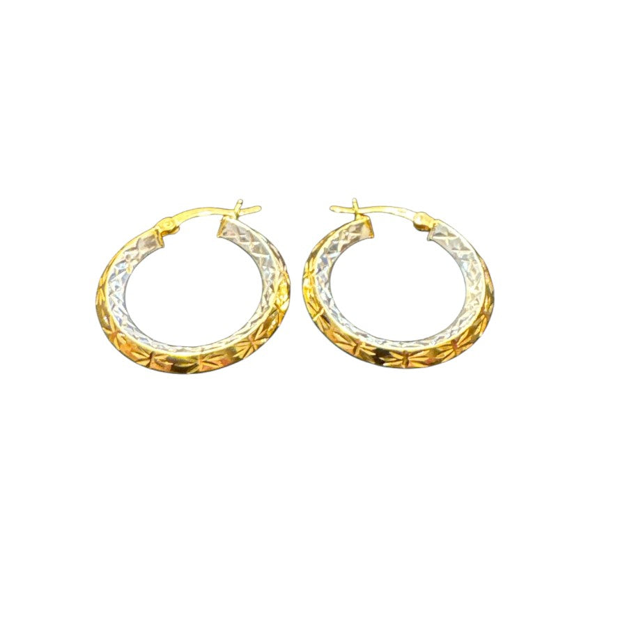 Sterling Silver Round Earring EP3309