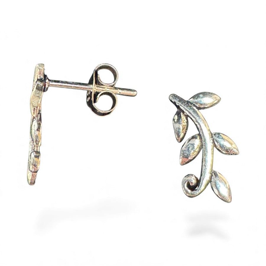 Sterling Silver Plain Stud Earring EP33100