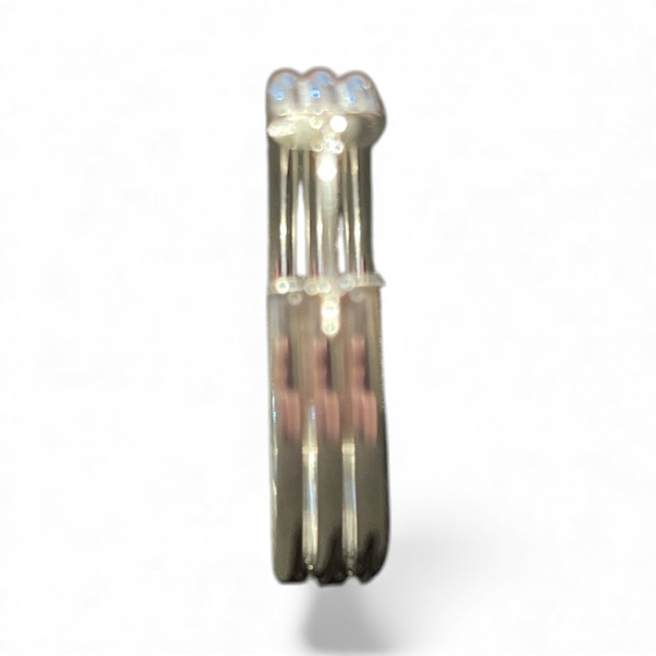 Sterling Silver Round Earring EP3343